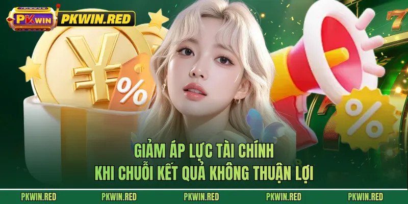 Giảm áp lực tài chính khi chuỗi kết quả không thuận lợi